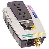 Monster Cable MP-HTS200 2-OUTLET Home Theater Power Center with Coax and Phone Line Protection