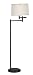 Kenroy Home 20941CB Theta Swing Arm Floor Lamp, Copper Bronze