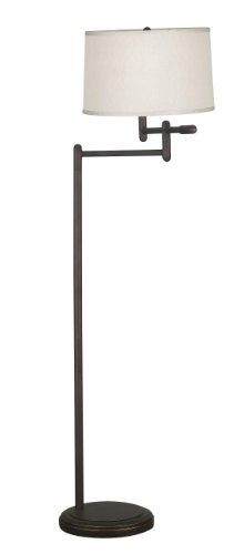 Kenroy Home 20941CB Theta Swing Arm Floor Lamp, Copper Bronze