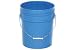 5 Gallon Plastic Pail - Blue. Package of 5