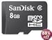 SanDisk 8GB microSDHC Card CLASS 2 (SDSDQ-8192, Bulk Package)