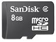 SanDisk 8GB microSDHC Card CLASS 2 (SDSDQ-8192, Bulk Package)