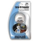 MAX191213 - Stereo FM Transmitter,4 FM Channels,24 HR Battery Life,SR