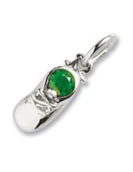 May Birthstone Charm