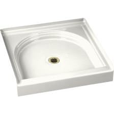 Kohler K-9532-0 Captiva shower receptor, 36" x 35-5/8", White