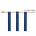 Triple Threat Flag Football Belts - Blue (1 Dozen)