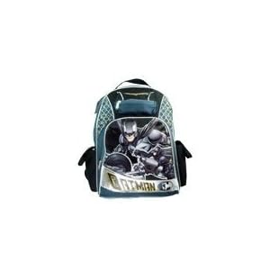 Batman Backpack Large Includes 2 Memo Pads 2 Pencils 1 Ruler and 1 Eraser