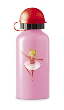 Crocodile Creek 13.5 oz 13.5 oz Stainless Steel Reusable Drinking Bottle - Ballerina