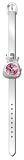 Hannah Montana - 24369 - Montre Fille Quartz Analogique - Bracelet Cuir Argent