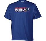 New York Giants NFL Eighties Helmet Logo T-Shirt font color=#990000 BLOWOUT