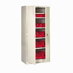 PENCO Industrial Storage Cabinets - Putty