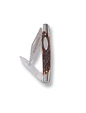 Winchester Knives Winc Mini 2 Bld Stag Stckman Clm 22-41365 Knife Folding