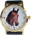 Horse watch Portrait Children's and ladies petite size of 1 inch dial.L270p