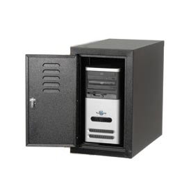 Cpu Computer Cabinet With Fans-Black