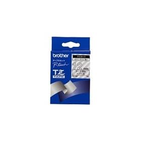 Brother TZ135 - Laminated tape - white on clear - Roll (1.2 cm x 8 m)