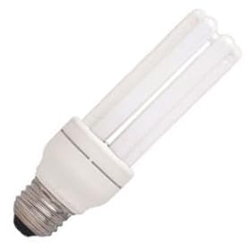 20 Watt - Biax CFL - 75 W Equal - 2700K Warm White - Min. Start Temp. -15 Deg. F - 82 CRI - 60 Lumens per Watt - 15 Month Warranty - GE Lighting 49885