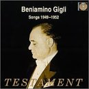 Beniamino Gigli:Songs 1949-1952