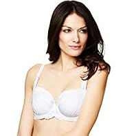 Per Una Floral Lace Padded Balcony B-DD Bra