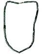 Handmade Gemstone Necklace with Jade Beads Handmade Jewelry Indian Style 17 inches