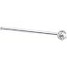 Solid 14KT White Gold 1.5mm Genuine Diamond Straight Fishtail 3/4 - 20 Gauge