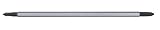 Felo 0715750739 Pozidriv #1 & Pozidriv #0 Reversible Blade, 4-7/16-Inch long, 280 Series