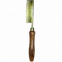 Gold Magic Brass Pressing Comb Fine 33 Teeth