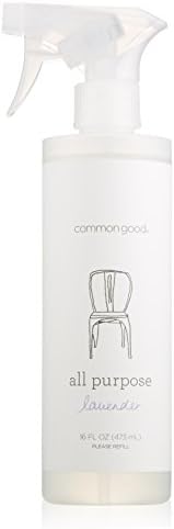 Common Good - All Purpose Cleaner, Pant-Based and Eco-Friendly Cleaner, Safe for Children, Pets and the Environment, Free from Parabens and Sulfates, Leaping Bunny Certified (Lavender, 16 ounces)