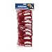 Tamper-proof security tags, red, 100 per pack