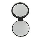 Magic Focus 'Big Eyes' Compact Mirror (5X & 1X) Black