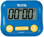 TANITA でかボタンタイマー デジタルタイマー ブルー TD-373-BL