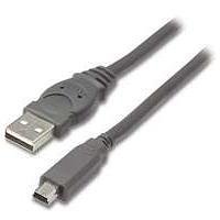 Childrens Toyshop  Electronics : Belkin Retractable USB 2.0 Mini-B Cable 5-pin - 0.8Meters