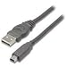 Electronics : Belkin Retractable USB 2.0 Mini-B Cable 5-pin - 0.8Meters
