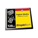 SimpleTech - Flash memory card - 128 MB - CompactFlash Card