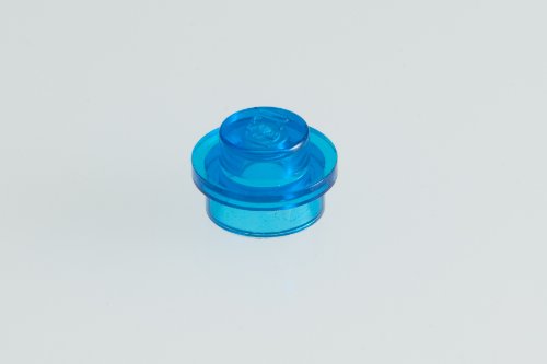400x Lego Transparent Blue 1x1 Round Plates Super Pack