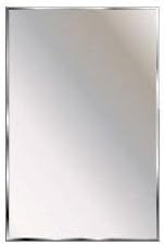 Ketcham Washroom Mirror, Theftproof, 16x22 in.