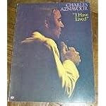 I Have Lived - Charles Aznavour - (Songbook) book cover