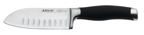 Anolon Advanced 5-Inch Santoku with Hollow-Ground Blade