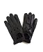Choir Uniforms - Spandex Leather Hole on Knuckle Motor Cycle Glove, Large
