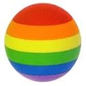 Rainbow Antenna Ball Topper