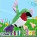 Webkinz Hummingbird with Webkinz Magnetic Bookmark