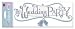 A Touch Of Jolee's I Do Wedding Title Waves 3-D Stickers: The Wedding Party