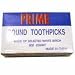 TOOTHPICK HOTEL ROUND, CS 24/800, 04-0256 ROFSON ASSOCIATES PICKS AND MARKERS