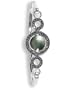 Boma Marcasite & Black Mother of Pearl Bangle