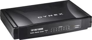 DYNEX 8 PORT GIGABIT ETHERNET SWITCH DX-GB8PRT (RETAIL PACKAGING)