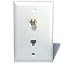 SOUTHWESTERN BELL S60027 Coax and Phone JackWall Plate