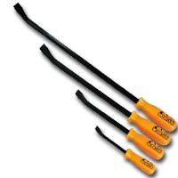 Pry Bar Set - Bent End - Neon Handles - 4-Pc by Mountain