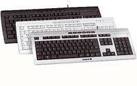 Cherry Evolution Stream XT Tastatur Italienisch schwarz Preisvergleich