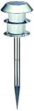 Produkt-Bild: Solar-Gartenleuchte SGL-3 ES, Edelstahl, 52x12,5cm m. Erdspie&szlig;