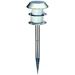 Solar-Gartenleuchte SGL-3 ES, Edelstahl, 52x12,5cm m. Erdspie�