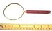 3 Inch Brass Magnifying Glass With Wood Handle